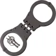 Uzi Hinged Cuffs Black - UZIHCHB