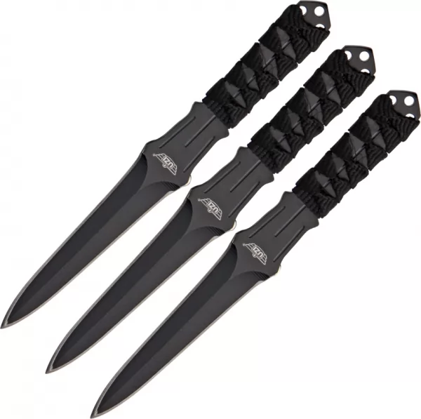 Uzi Three Piece Throwing Set knives UZIKT03
