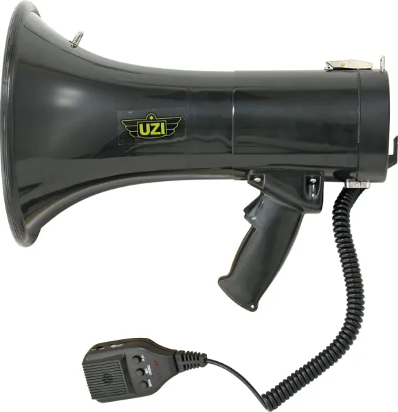 Uzi Megaphone 50 Watt Recordable knives UZIMP50W