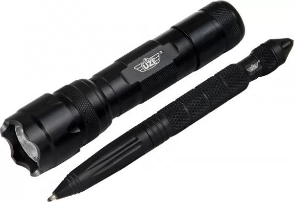 Uzi Tactical Pen-Flashlight Combo knives UZITP2COMBO