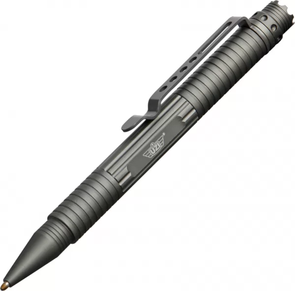 Uzi Tactical Pen Guy Metal Gray knives UZITP3GM