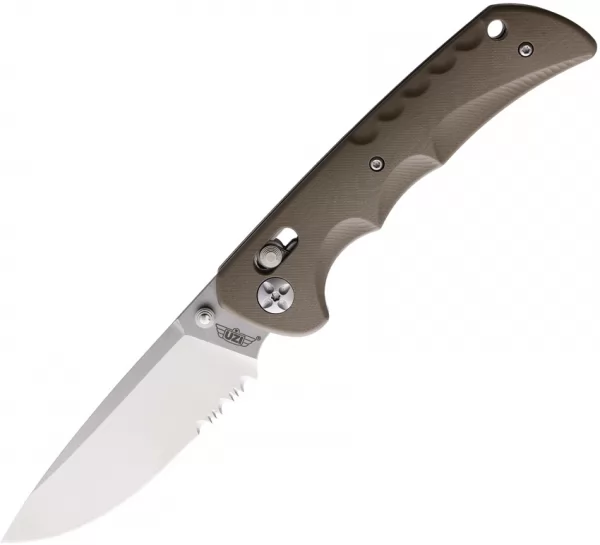 Uzi Axis Lock Drop Point knives UZKAXL2