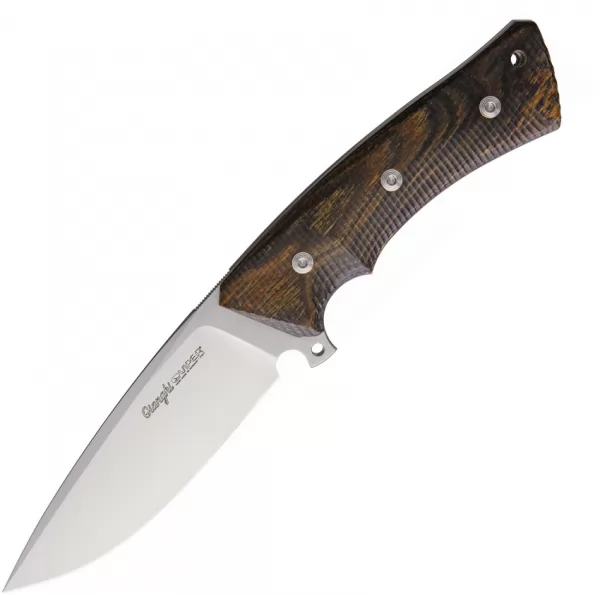 Viper Ganghi Fixed Blade Bocote Wood V4880BC