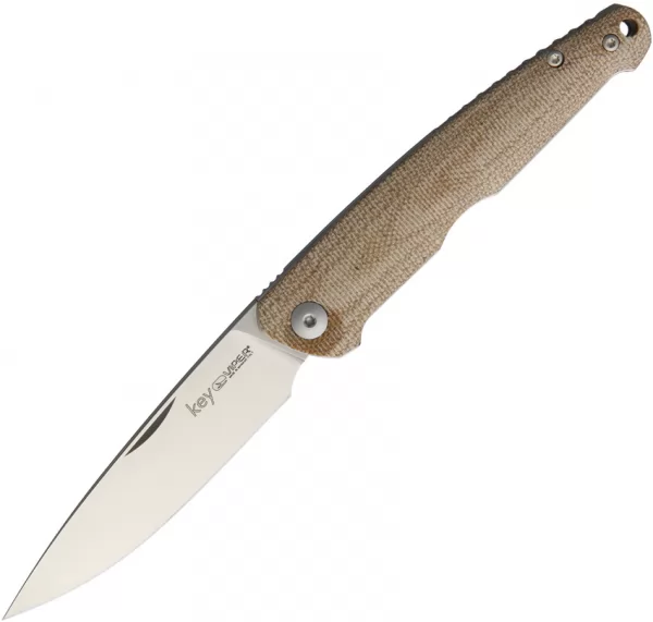 Viper Key Slip Joint Natural Micarta V5976CN