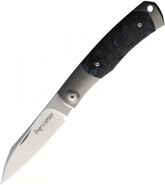 Viper Hug Folder Blue Carbon Fiber V5994FCB