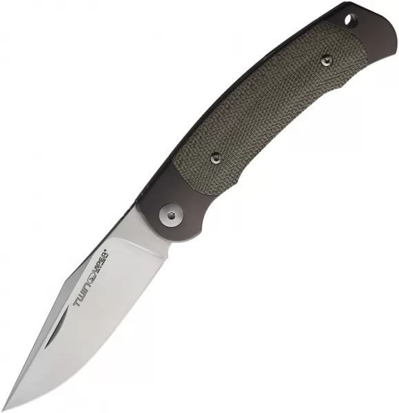 Viper Twin Slip Joint Green Canvas V6002CG