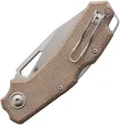 Viper Alfa Lockback Natural Micarta V6022CN