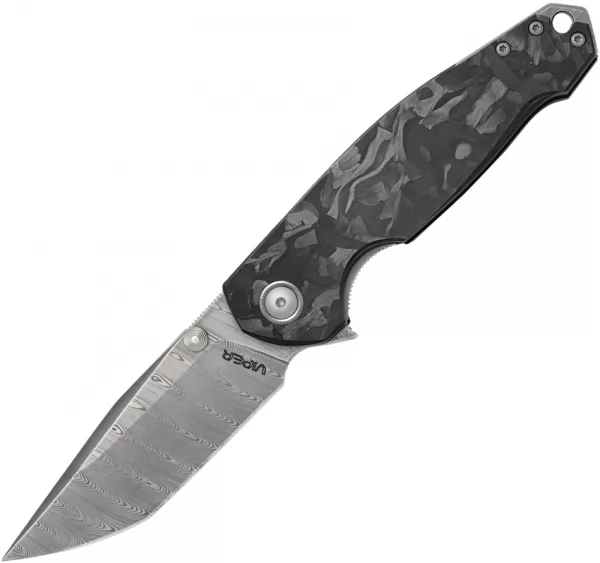 Viper Katla Linerlock Damascus CF VA5980FCM