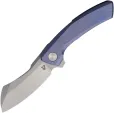 Vanguard Mini Cleaver Framelock Blue - VANG012