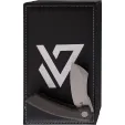 Vanguard Mini Cleaver Framelock Flame VANG015
