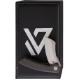 Vanguard Mini Cleaver Framelock Flame VANG016