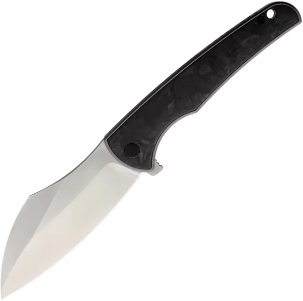 VDK Knives Vice Framelock Black CF VDK030