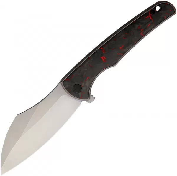 VDK Knives Vice Linerlock Red CF VDK034