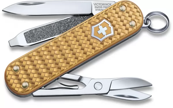 Victorinox Classic Precious Alox Brass knives VN06221408G