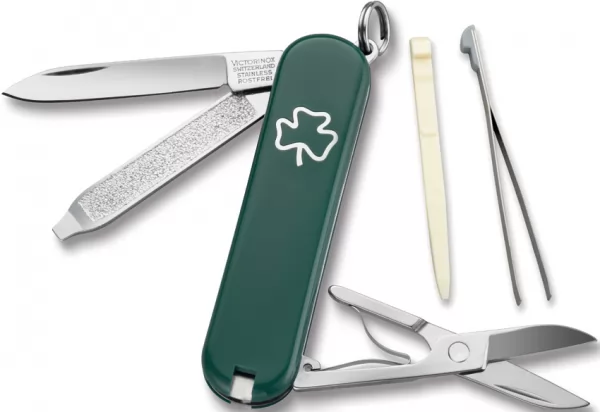 Victorinox Classic Shamrock knives VN062234E2X2