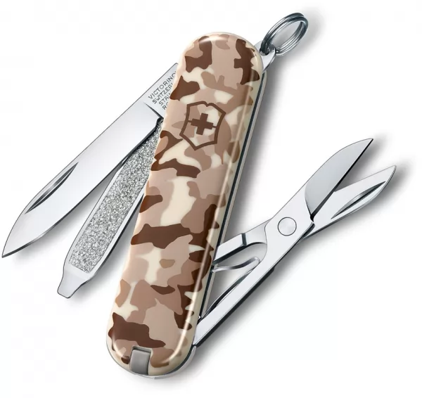 Victorinox Classic Desert Camo knives VN06223941X2