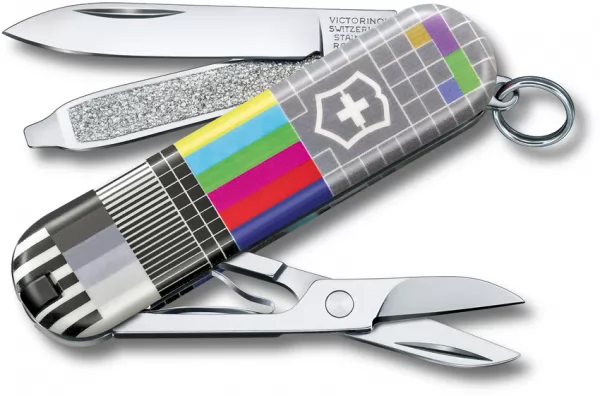 Victorinox Classic SD LE 2021 Retro TV knives VN06223L2104
