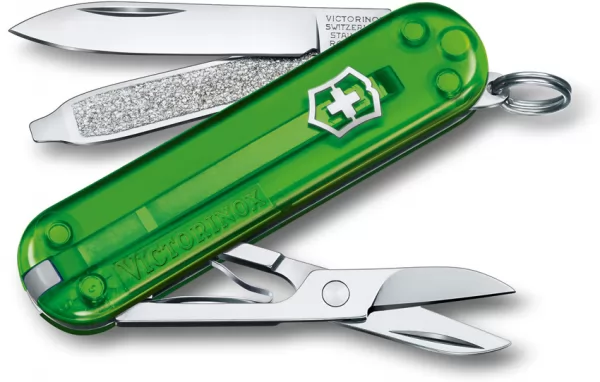 Victorinox Classic SD Green Tea knives VN06223T41G