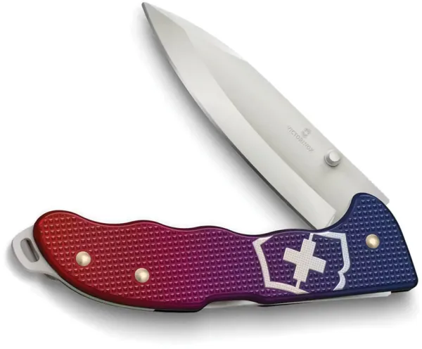Victorinox Evoke Lockback Alox Red-Blue knives VN09411D221