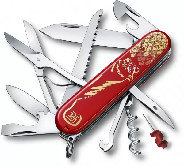 Victorinox Huntsman Year of the Tiger knives VN13714E11