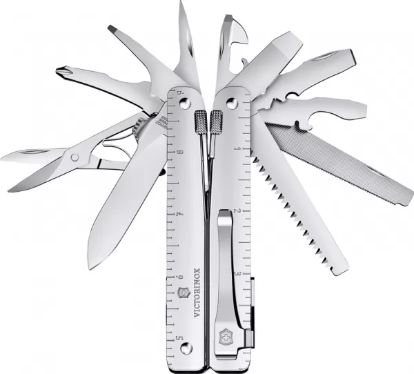 Victorinox Swiss Tool MX Silver Clip knives VN30327MKB1