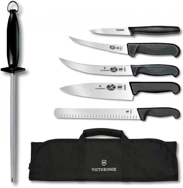 Victorinox BBQ Natural 7 Pc Set knives VN5100371X4
