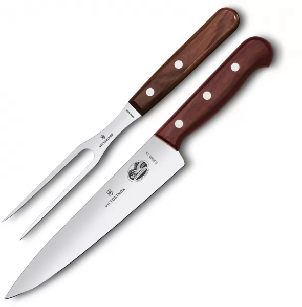 Victorinox Carving Set 2pc Wood knives VN510202G