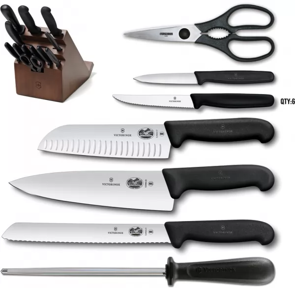 Victorinox Fibrox Pro Swivel Block Set knives VN5119313