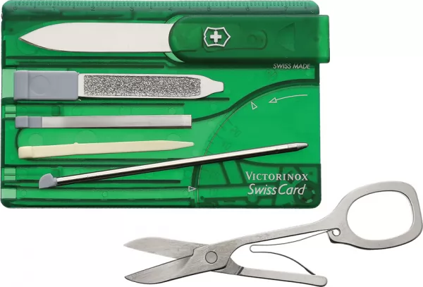 Victorinox Swiss Card Emerald knives VN53932