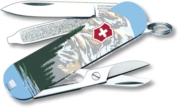 Victorinox Classic Mt Rainier Natl Park knives VN55482