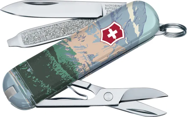 Victorinox Classic Glacier Natl Park knives VN55493