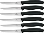 Victorinox Steak Knife Set 6pc Black - VN6723320X2