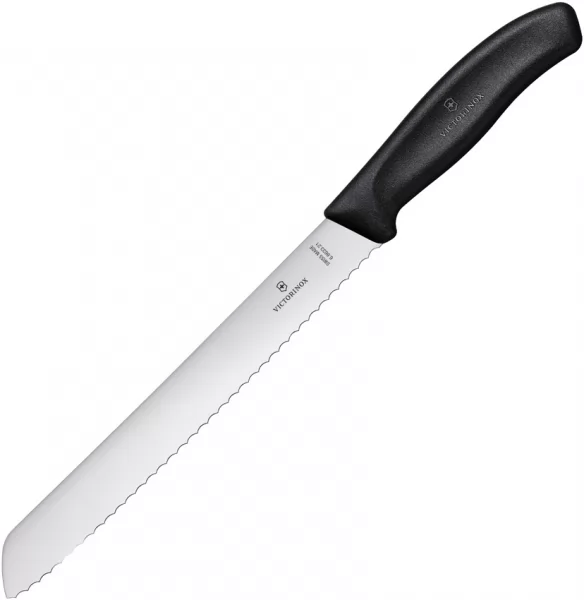 Victorinox Bread Knife 8.25in Black knives VN6863321X2
