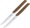 Victorinox Steak Knife Set 2pc Walnut - VN6900012WG