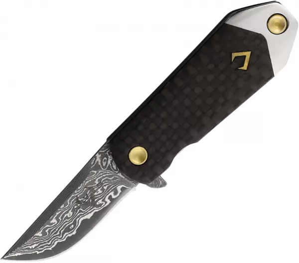 V NIVES KillaBite Framelock Damascus VNI03071