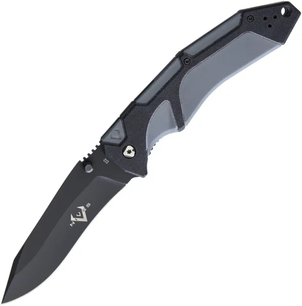 V NIVES Fractal Linerlock A-O Black VNI30169