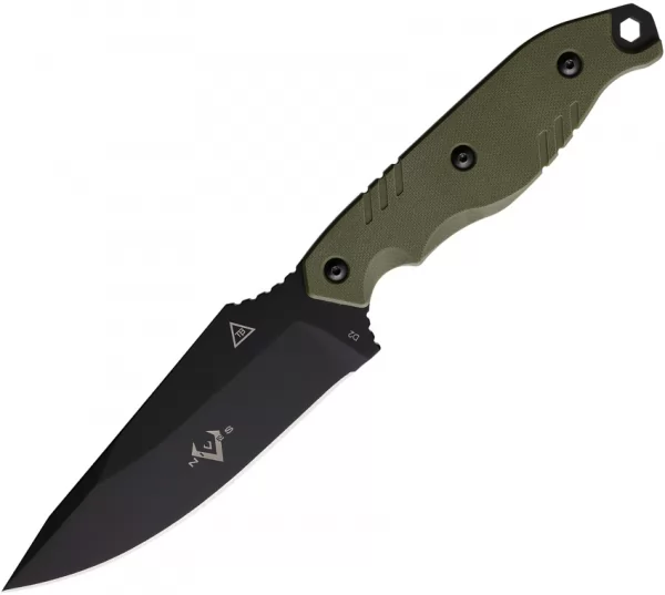 V NIVES Trailblazer Fixed Blade Green VNIVFB25GPBGR