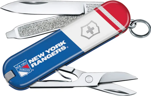Victorinox Classic New York Rangers knives VNNYR58B1