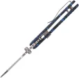 Vosteed Hedgehog Top Linerlock Blk-Blu VOSA1302