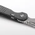 Vosteed Hedgehog Top Linerlock Black VOSA1303