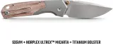 Vosteed Psyop 299 Top Linerlock Red VOSA2217