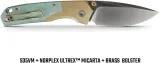 Vosteed Psyop 299 Top Linerlock Teal VOSA2221