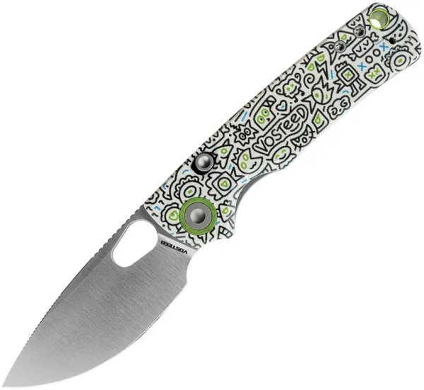 Vosteed Porcupine Top Linerlock Doodle VOSA2620