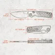 Vosteed Porcupine Top Linerlock Grn VOSA2623
