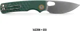 Vosteed Porcupine Top Linerlock Grn VOSA2624
