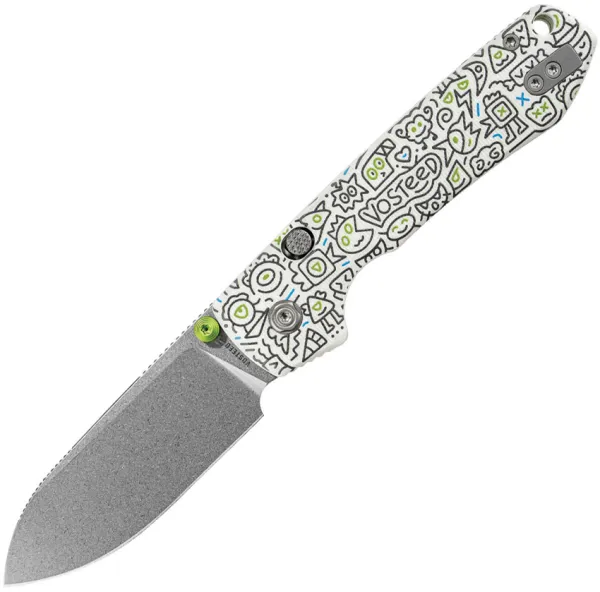 Vosteed Raccoon Top Linerlock Doodle VOSA2933
