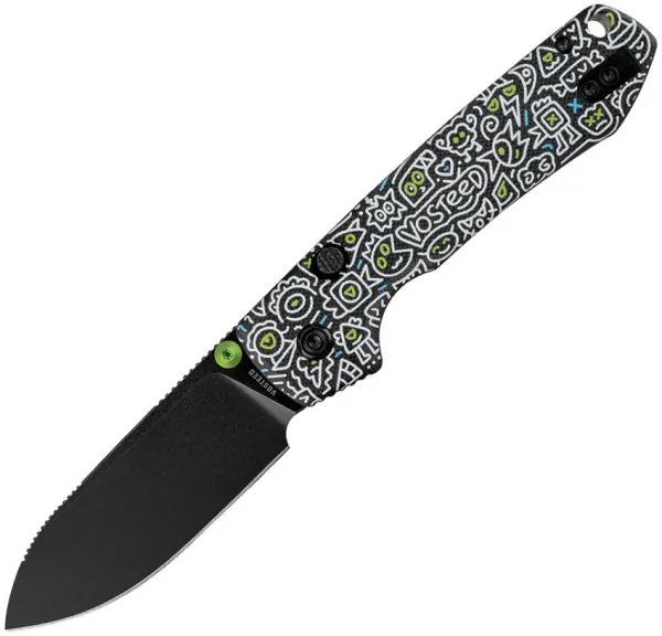 Vosteed Raccoon Top Linerlock Doodle VOSA2934