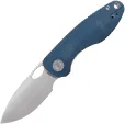 Vosteed Acorn Linerlock Blue Micarta - VOSA3301