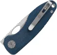 Vosteed Acorn Linerlock Blue Micarta VOSA3301