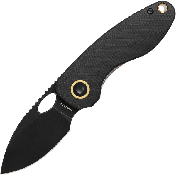 Vosteed Mini Acorn Linerlock Black VOSA3401